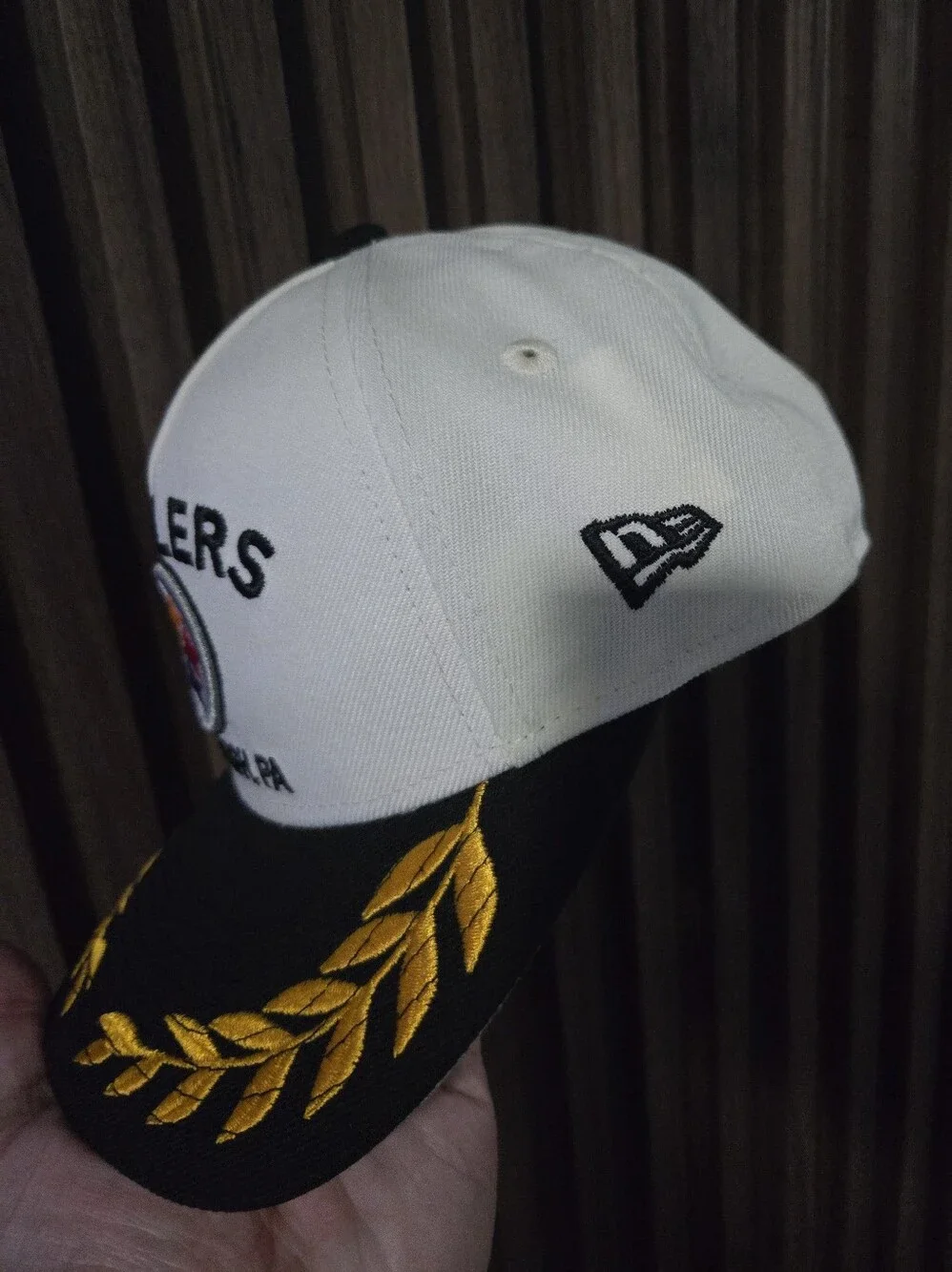 New Era Youth Pittsburgh Steelers 2025 NFL Draft A-Frame 9FIFTY Snapback Hat